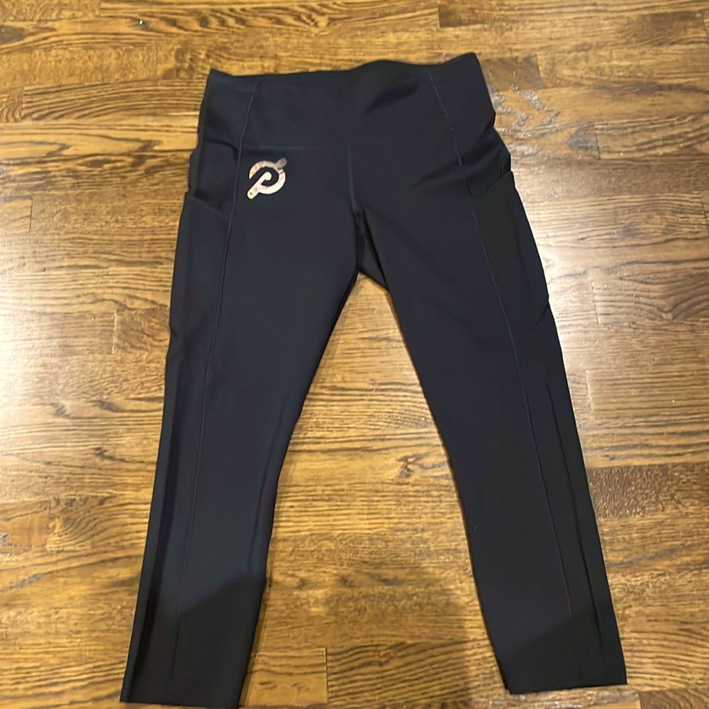 Lulu Lemon Peloton Leggings Black Size 10